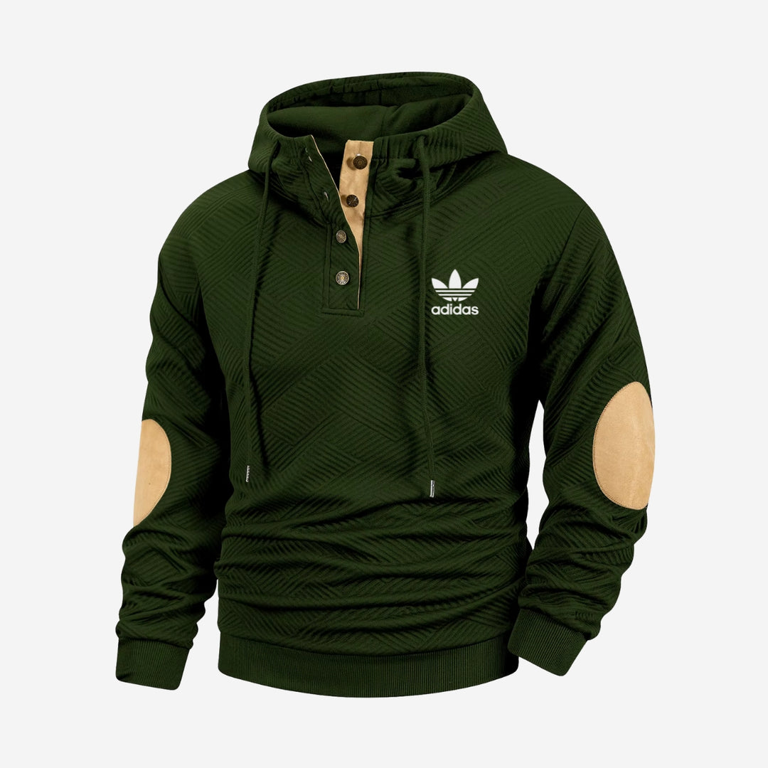 Hoodie met Knopen - UITVERKOOP