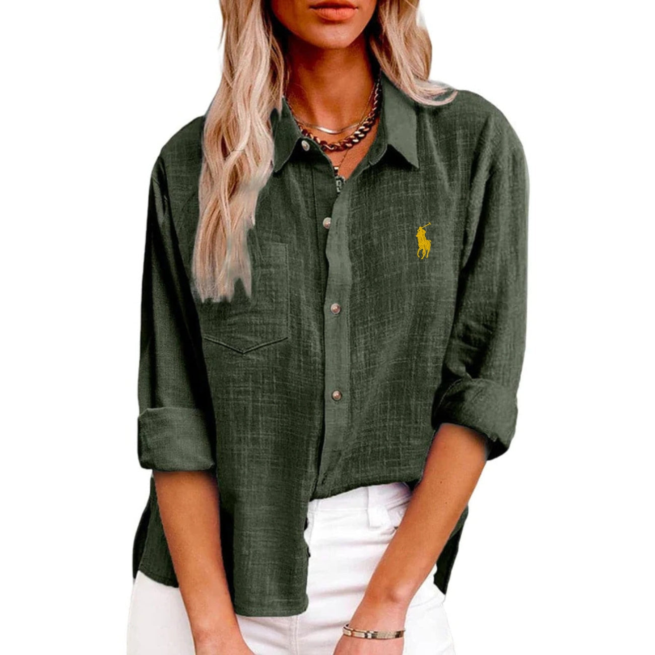 ᏒᎪᏞᏢᎻ ᏞᎪՍᏒЕΝ - Linnen overhemd