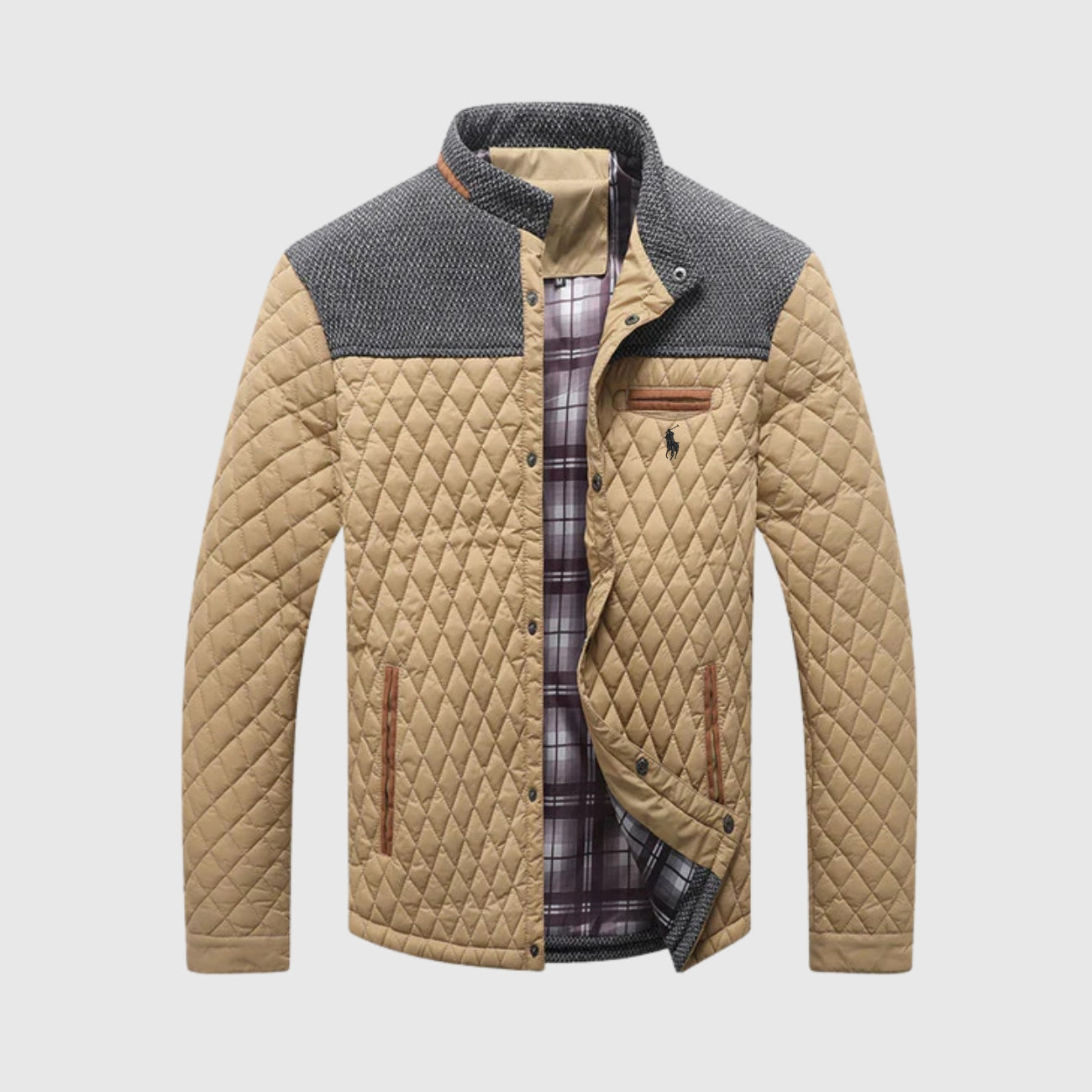 Elegante Gewatteerde Jas - UITVERKOOPPRIJS