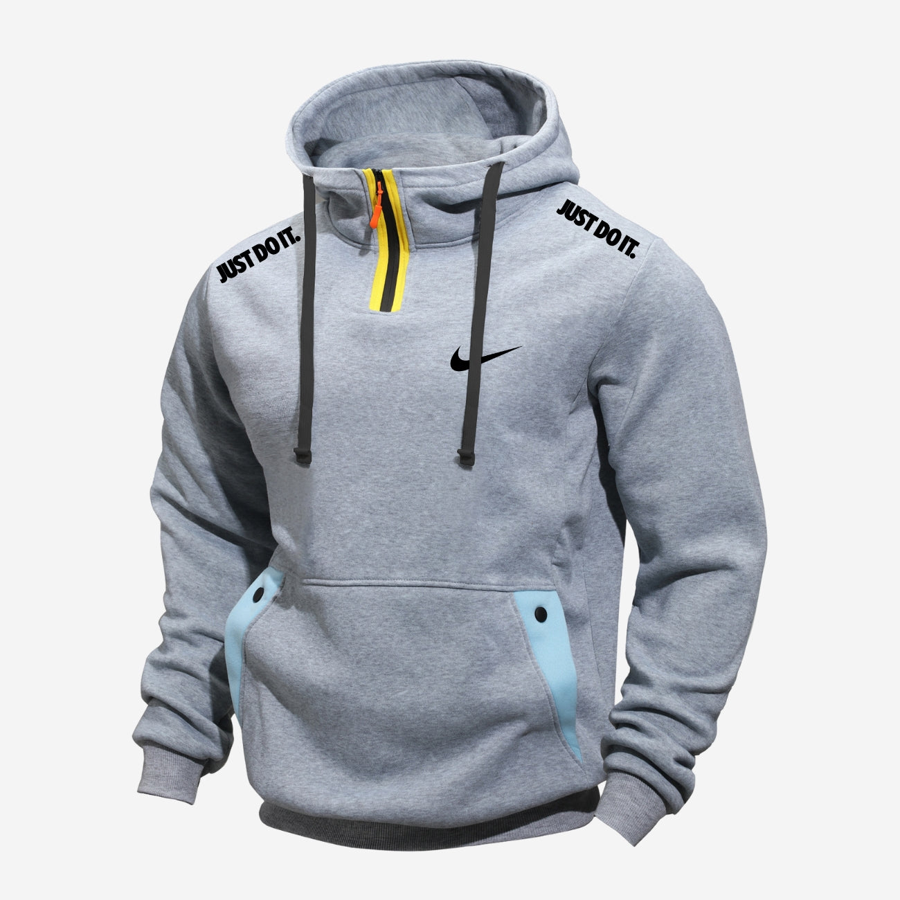 Casual Half-Zip Hoodie - NIEUWE COLLECTIE