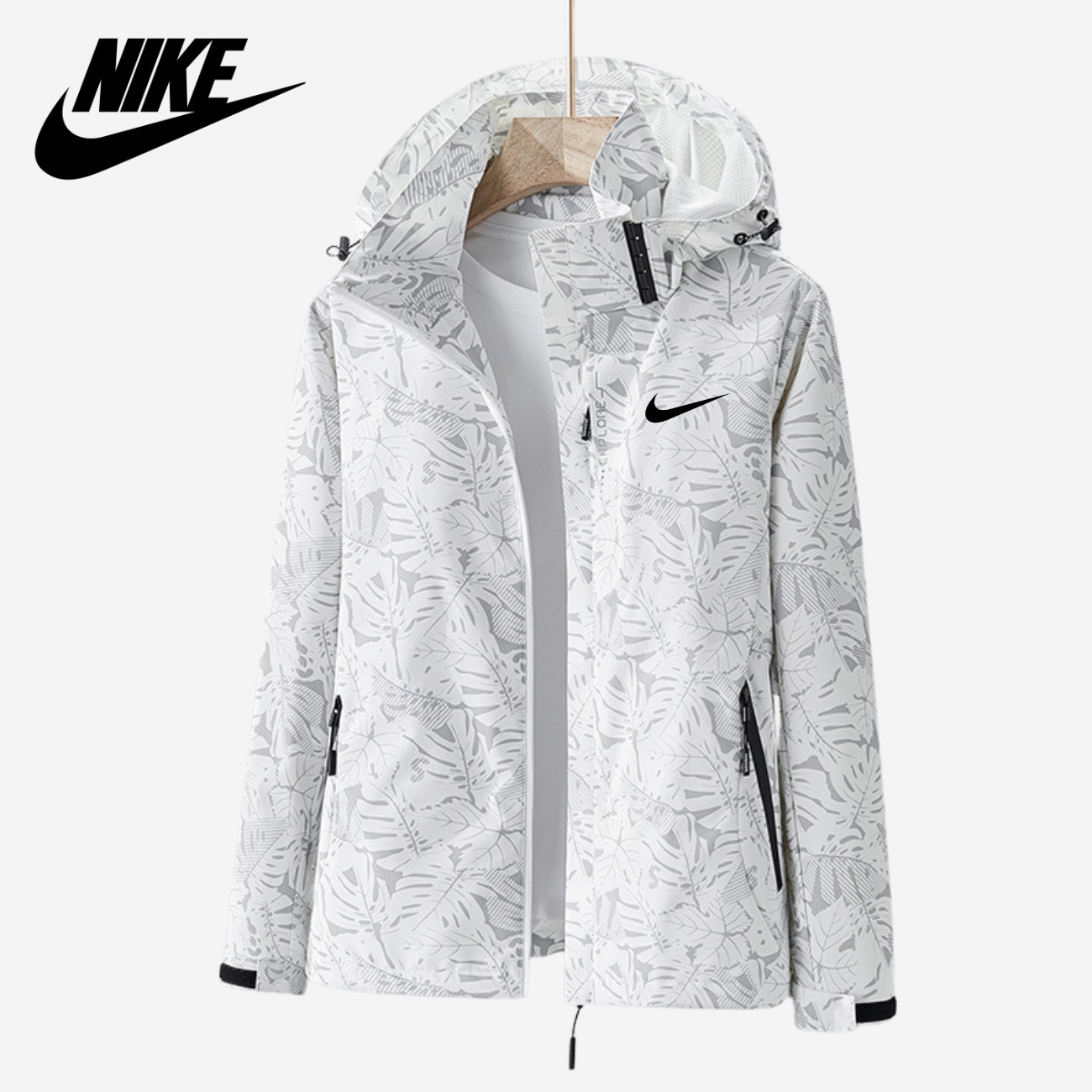 Dames Bedrukt Hoodiejack || OPRUIMINGSPRIJS