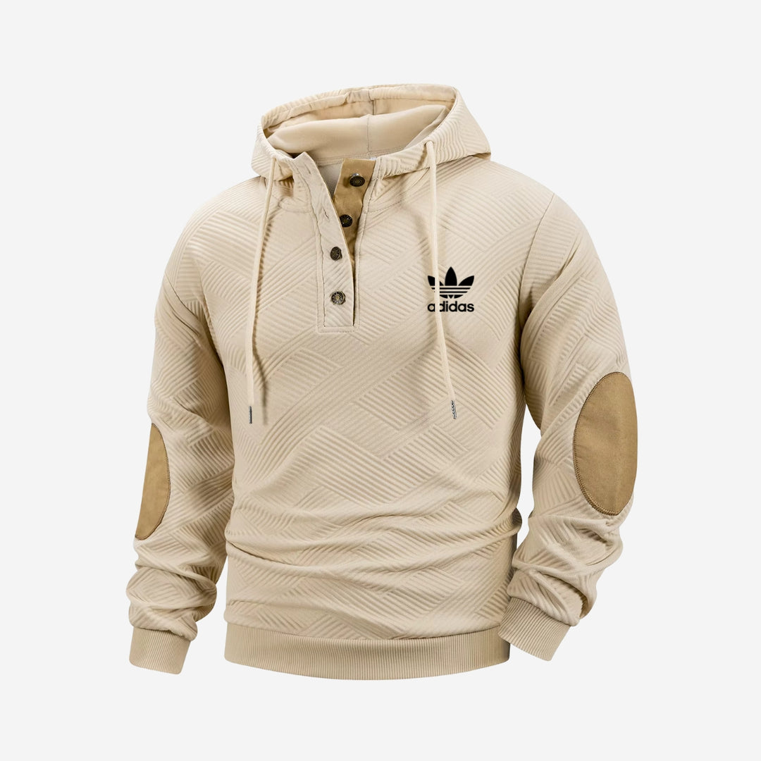 Hoodie met Knopen - UITVERKOOP