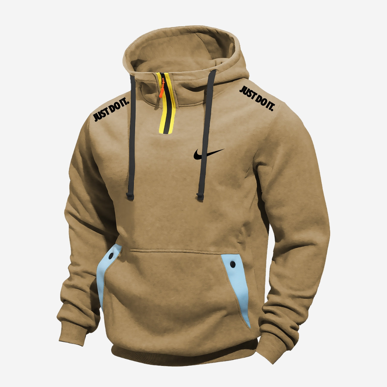 Casual Half-Zip Hoodie - NIEUWE COLLECTIE