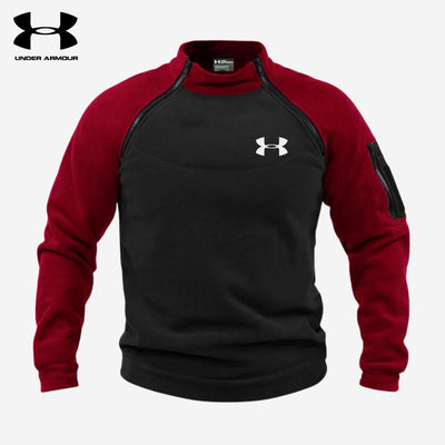 Colorblock Fleece Trui || UITVERKOOP