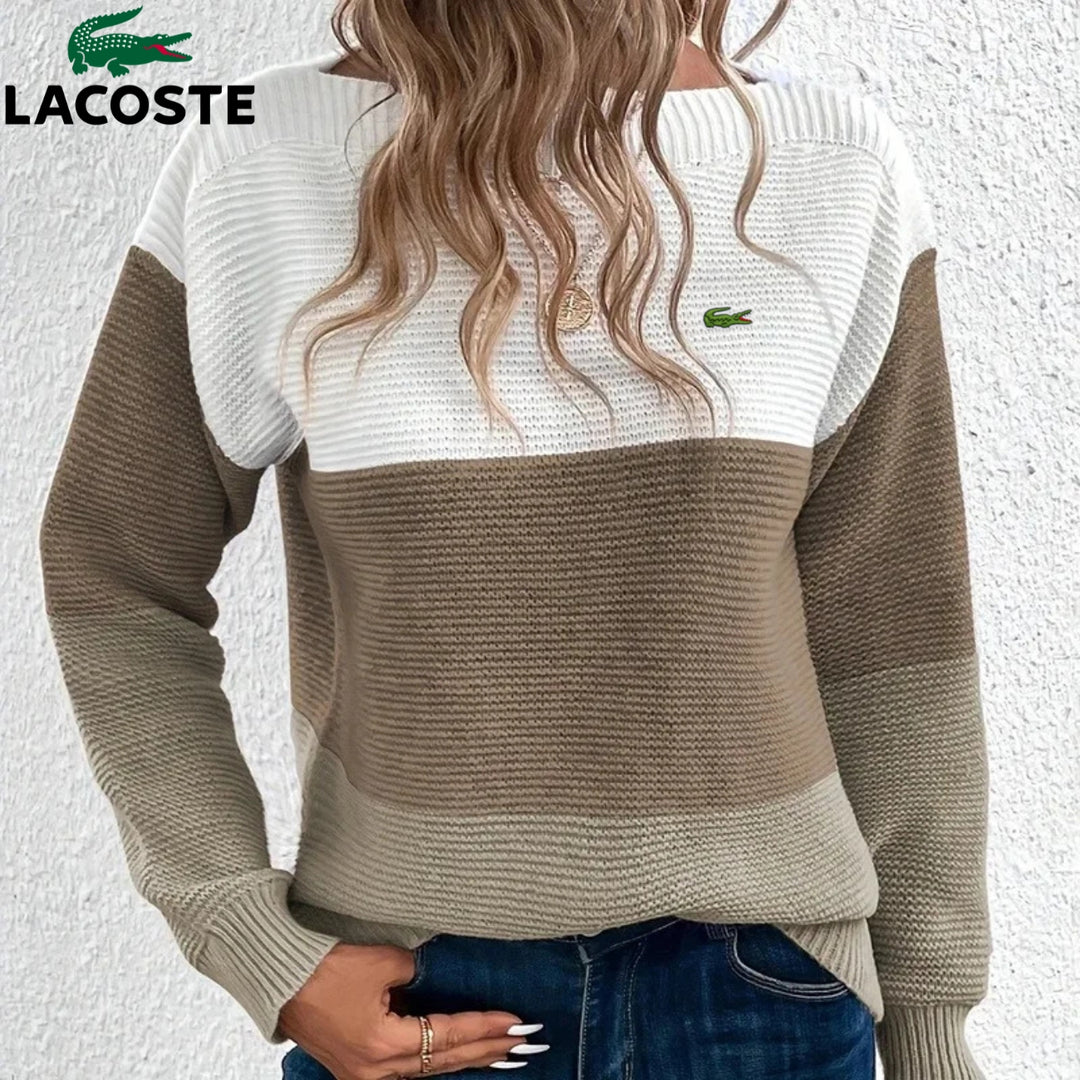 Tricolor Knit Sweater || COLLECTION CLEARANCE