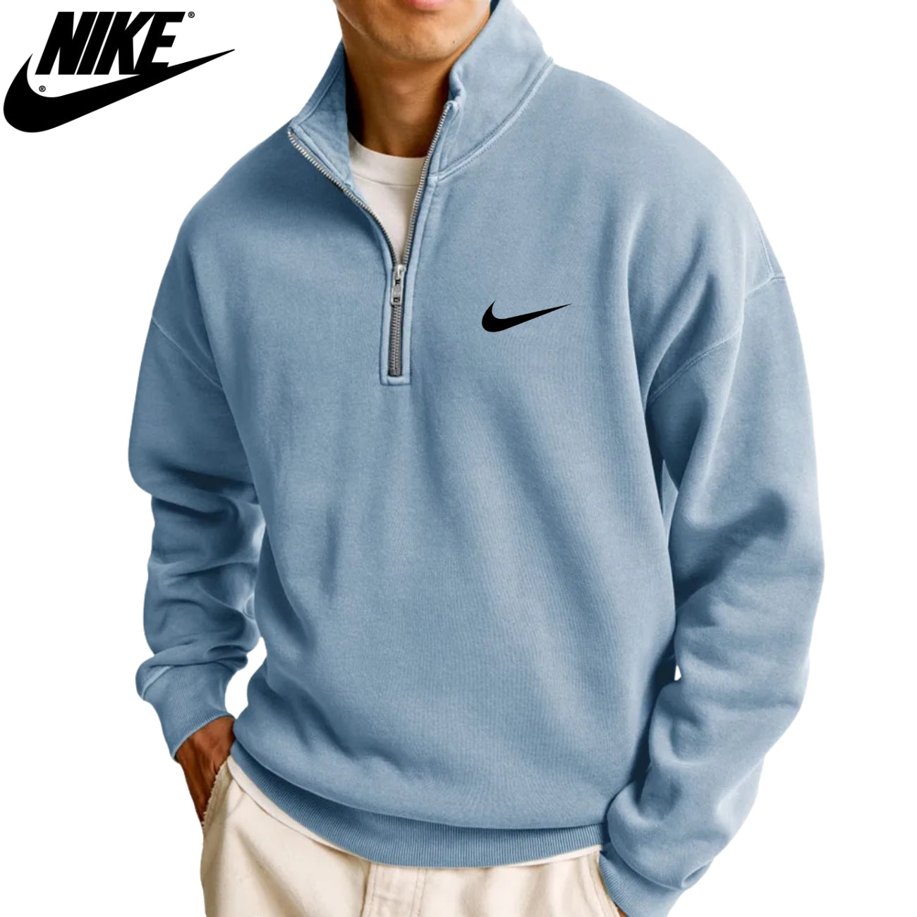 Casual Kwart-Rits Trui || UITVERKOOPPRIJS