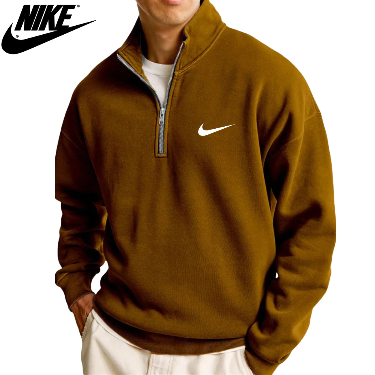 Casual Kwart-Rits Trui || UITVERKOOPPRIJS