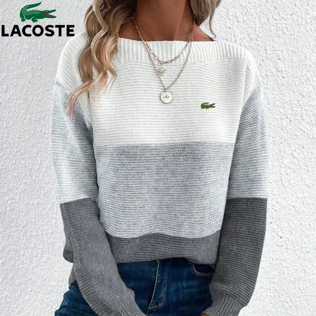 Tricolor Knit Sweater || COLLECTION CLEARANCE