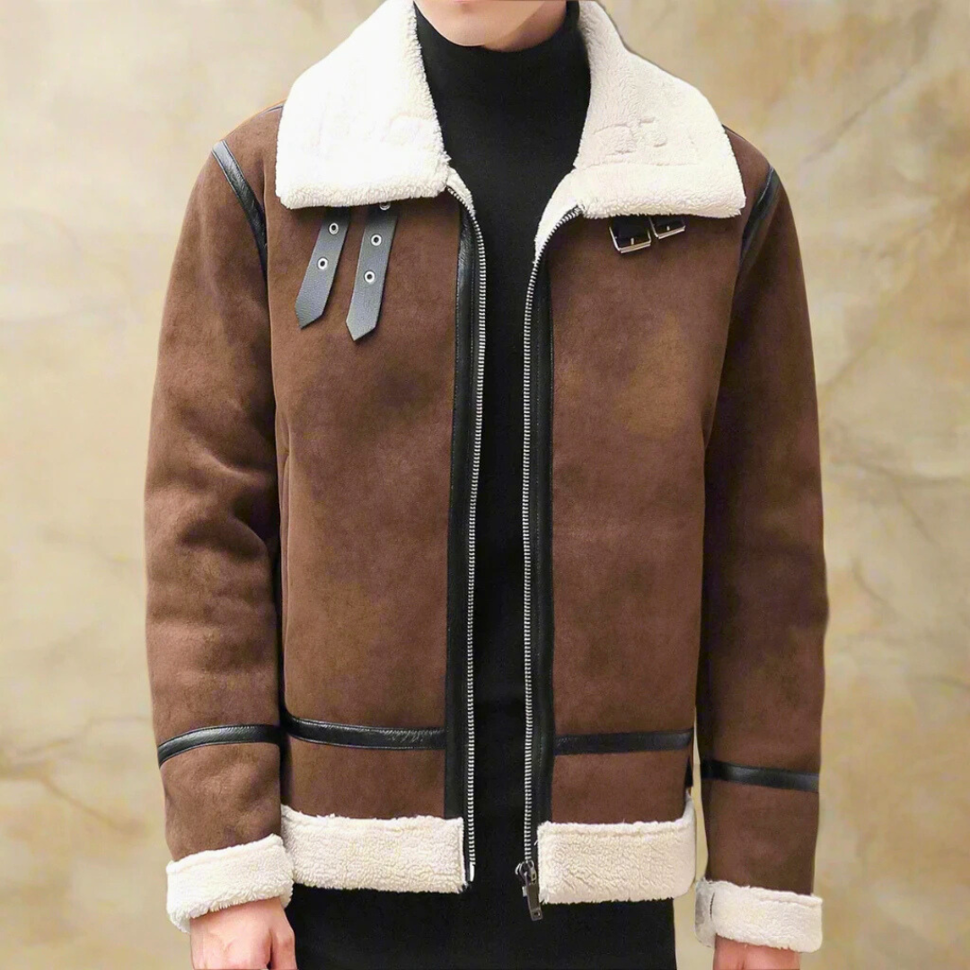 GIOVANNI PAOLO SUEDE JAS