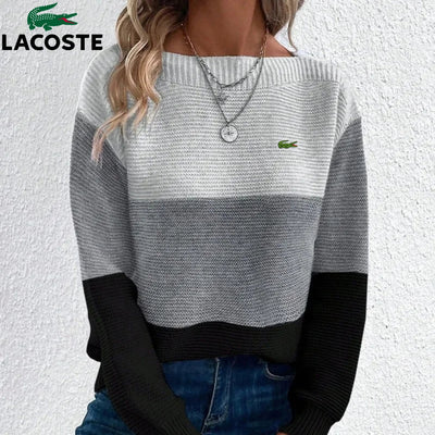 Tricolor Knit Sweater || COLLECTION CLEARANCE