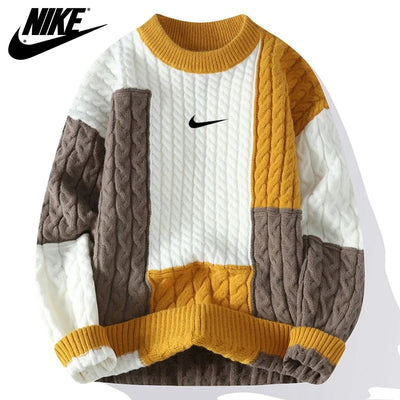 Retro Patchwork Trui || UITVERKOOPPRIJS