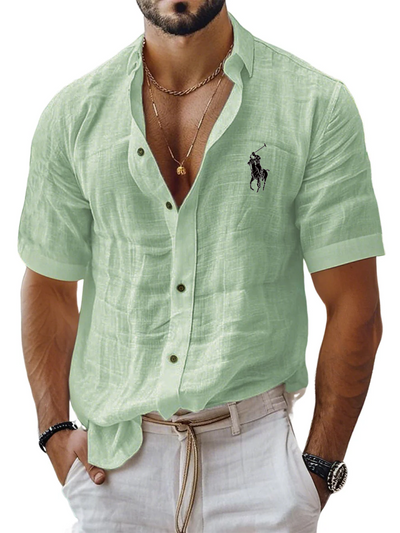 ᏒᎪᏞᏢᎻ ᏞᎪՍᏒЕΝ - Cool Comfort linnen overhemd