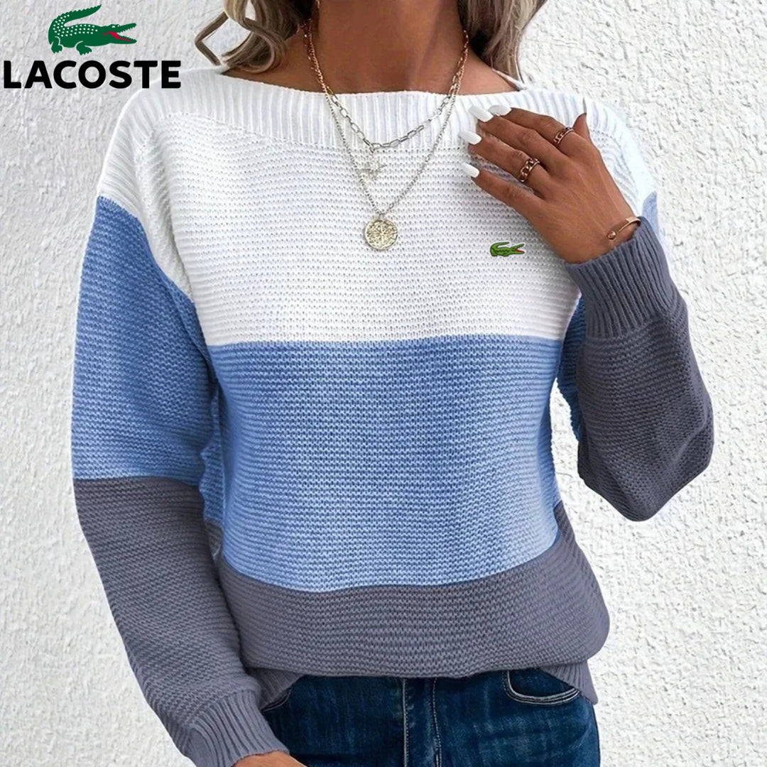 Tricolor Knit Sweater || COLLECTION CLEARANCE