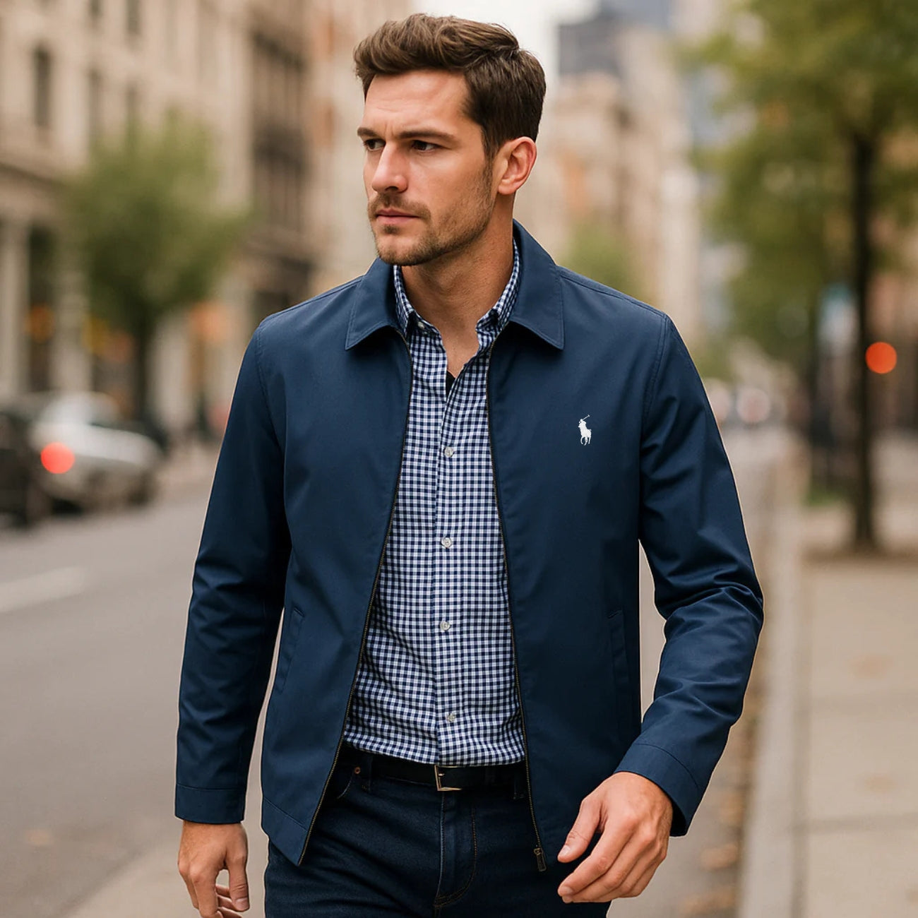 Elegante Jas met Rits - OPRUIMINGSUITVERKOOP