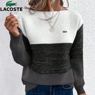 Tricolor Knit Sweater || COLLECTION CLEARANCE