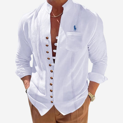 RALPH LAUREN - Casual overhemd met knopen
