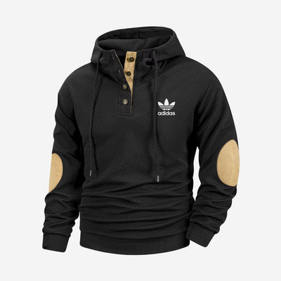 Hoodie met Knopen - UITVERKOOP