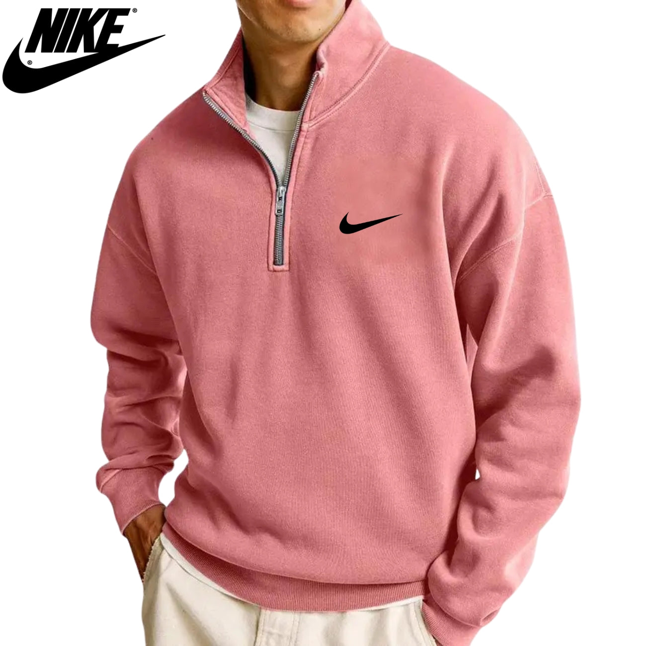 Casual Kwart-Rits Trui || UITVERKOOPPRIJS