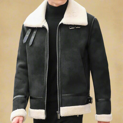 GIOVANNI PAOLO SUEDE JAS