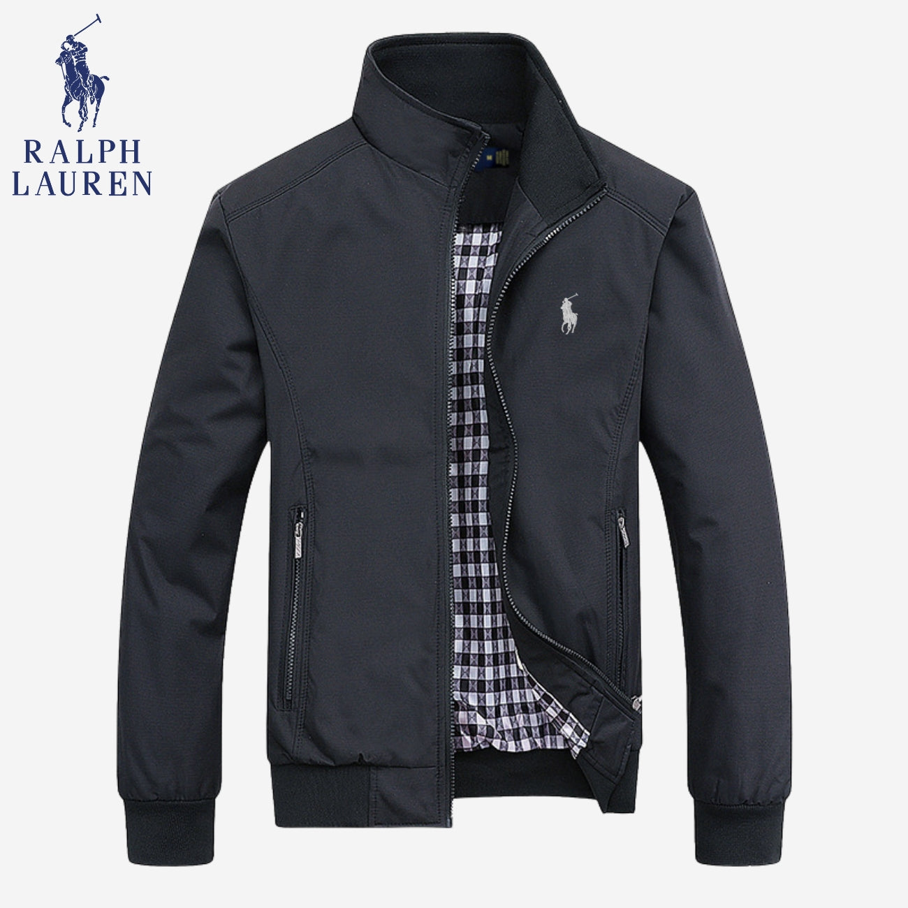 Casual Zip-Up Bomber || UITVERKOOPPRIJS