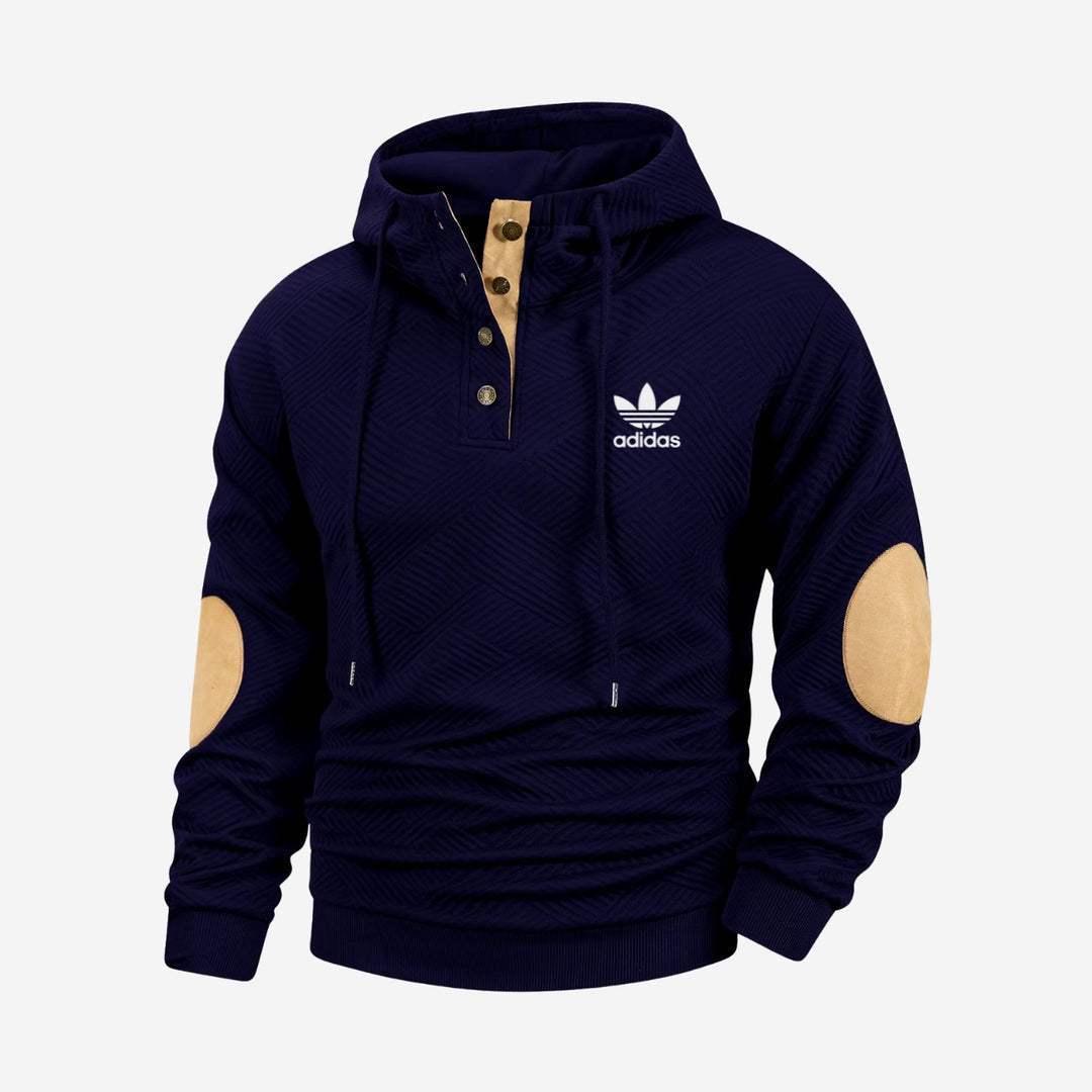 Hoodie met Knopen - UITVERKOOP