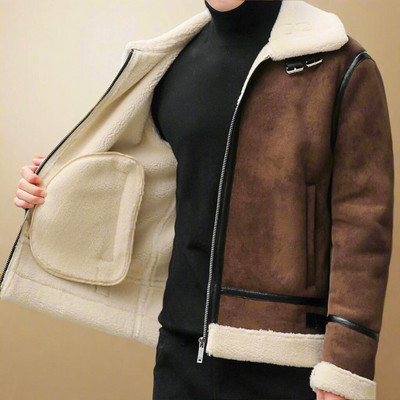 GIOVANNI PAOLO SUEDE JAS