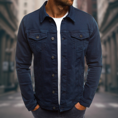 Leo | OP MAAT GEMAAKT DENIMJACKET