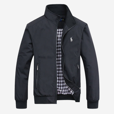 Casual Zip-Up Bomber - UITVERKOOPPRIJS