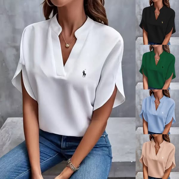 RALPH LAUREN - Shirt met V-hals