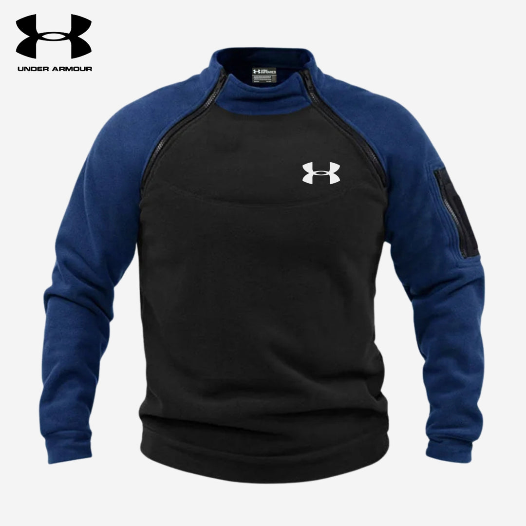 Colorblock Fleece Trui || UITVERKOOP