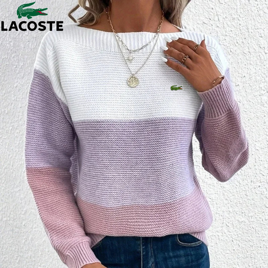 Tricolor Knit Sweater || COLLECTION CLEARANCE