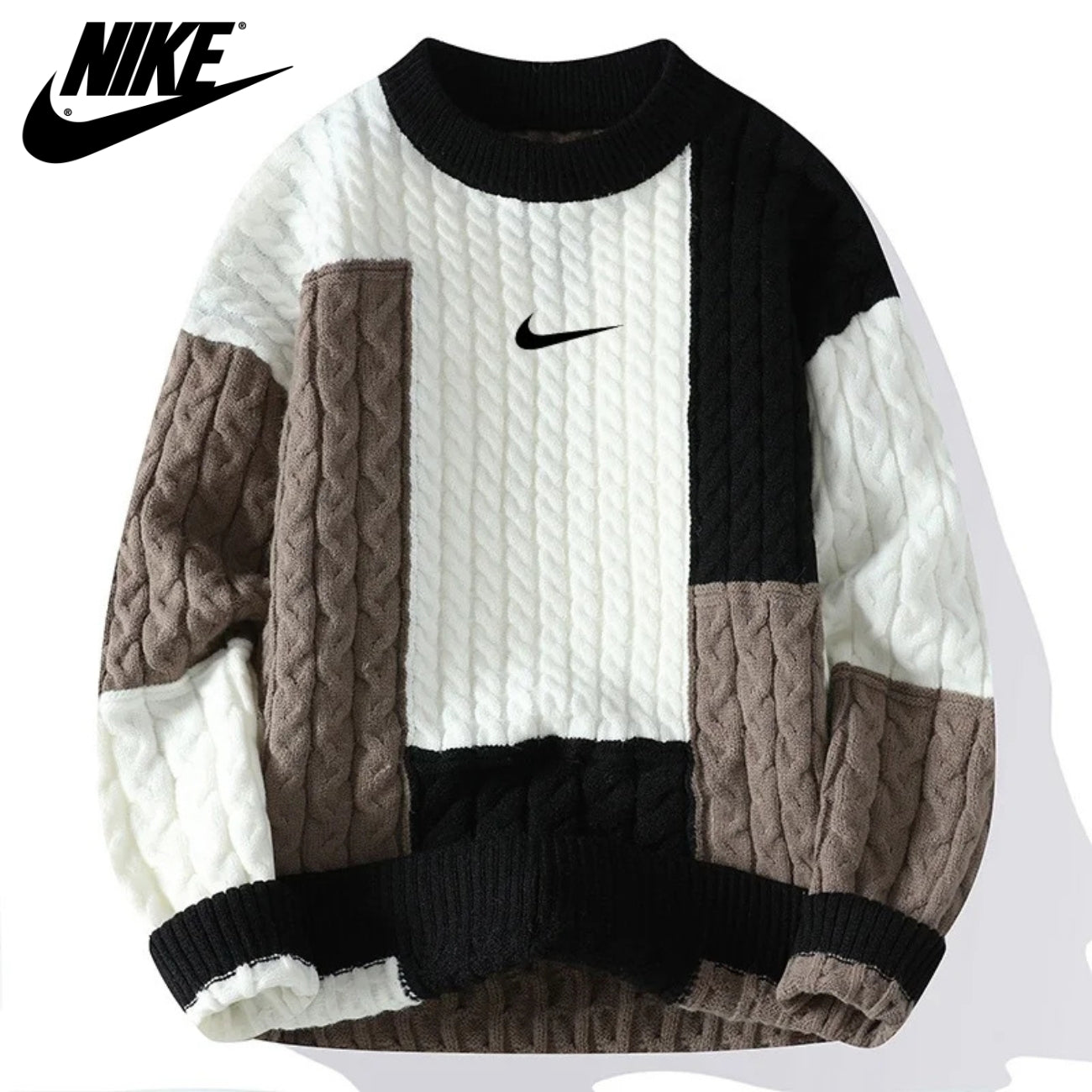 Retro Patchwork Trui || UITVERKOOPPRIJS