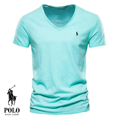 ᏒᎪᏞᏢᎻ ᏞᎪՍᏒЕΝ - Klassiek katoenen T-shirt