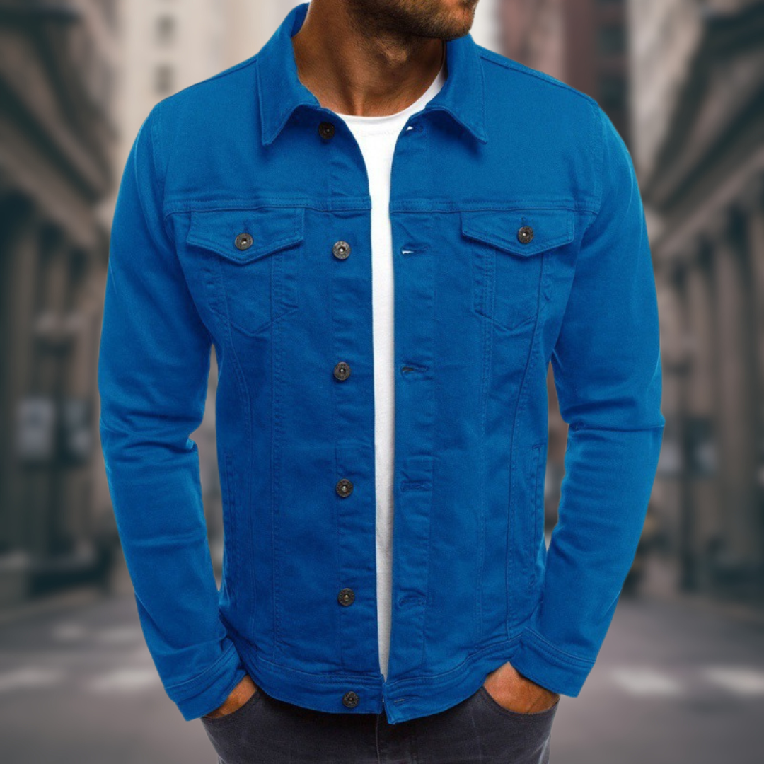 Leo | OP MAAT GEMAAKT DENIMJACKET