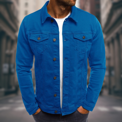 Leo | OP MAAT GEMAAKT DENIMJACKET