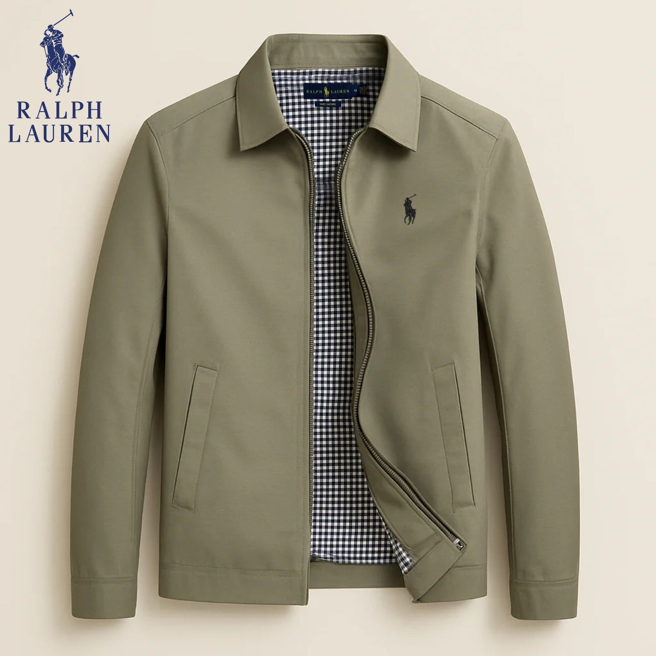 Elegante Jas met Rits || OPRUIMINGSUITVERKOOP