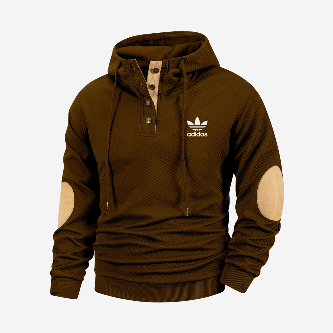 Hoodie met Knopen - UITVERKOOP