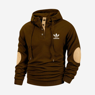 Hoodie met Knopen - UITVERKOOP