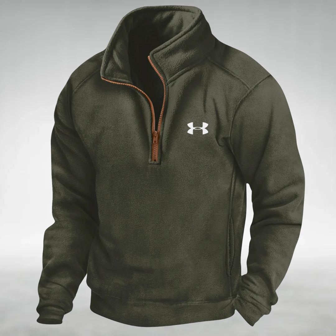 Fleece Halve Rits Trui - UITVERKOOP