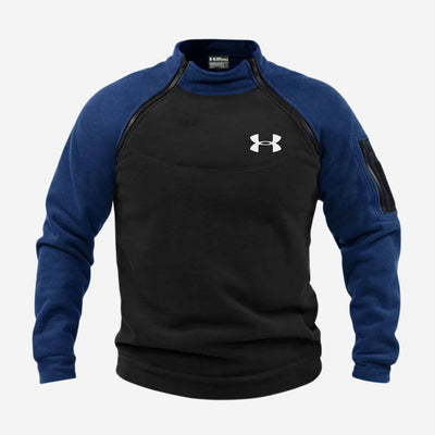 Colorblock Fleece Trui - UITVERKOOP