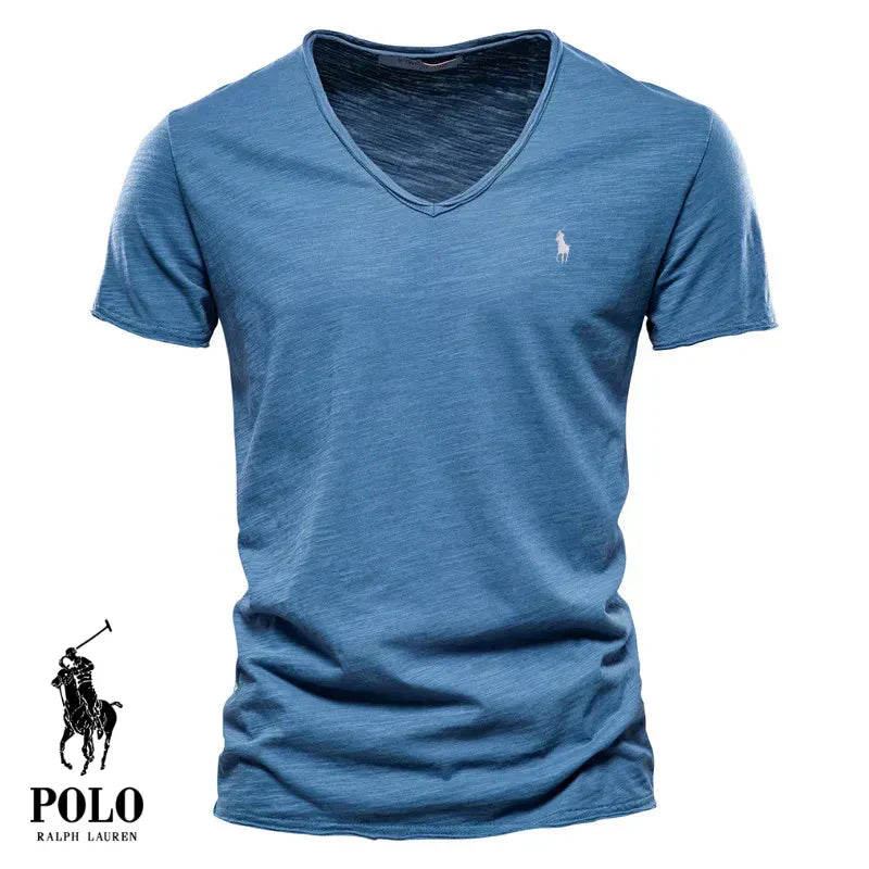 ᏒᎪᏞᏢᎻ ᏞᎪՍᏒЕΝ - Klassiek katoenen T-shirt