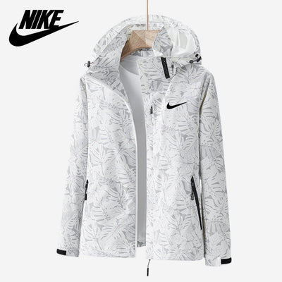 Herenjas met Print en Capuchon || UITVERKOOPPRIJS