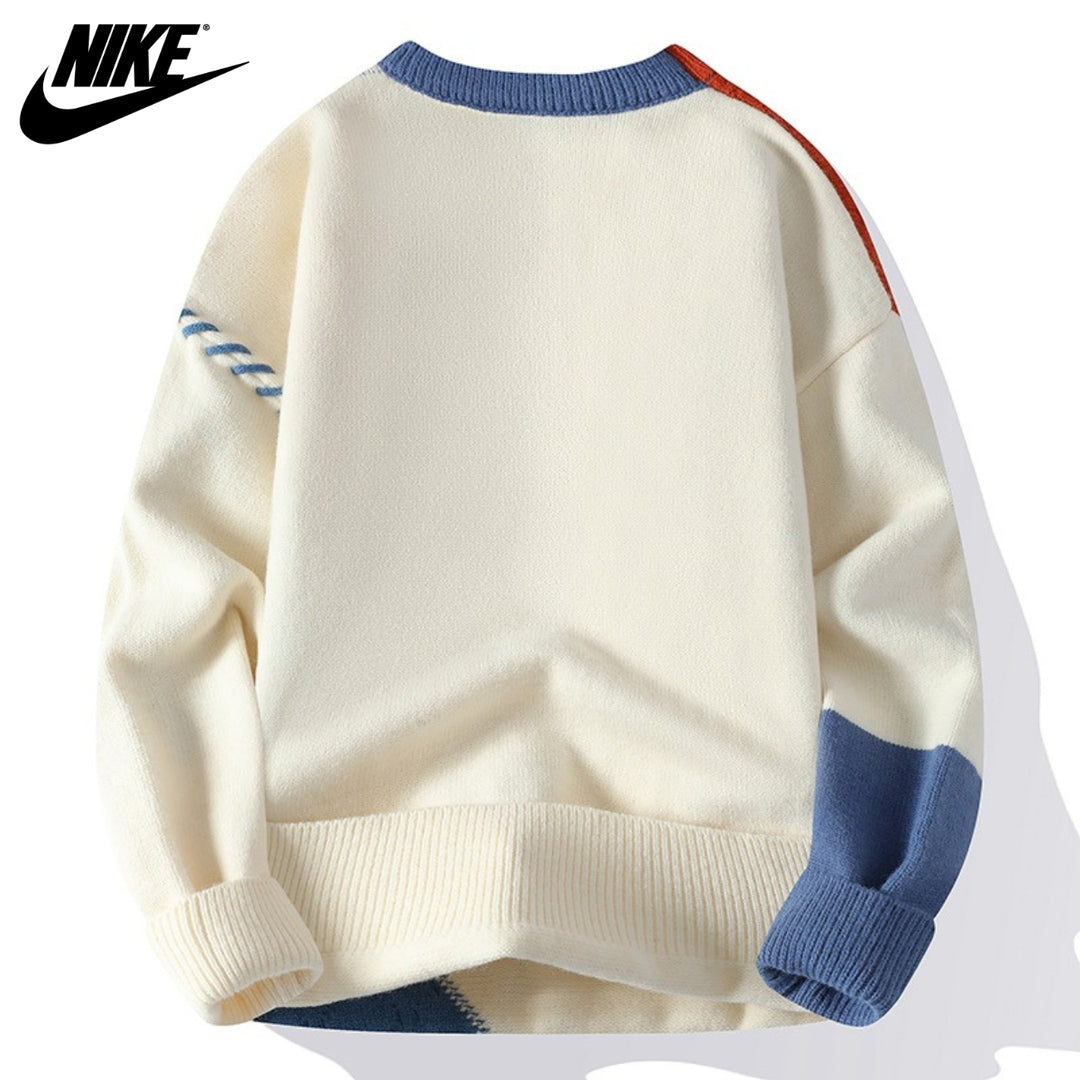 Casual patchwork trui | OPRUIMINGSPRIJS