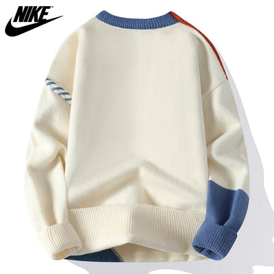 Casual patchwork trui | OPRUIMINGSPRIJS