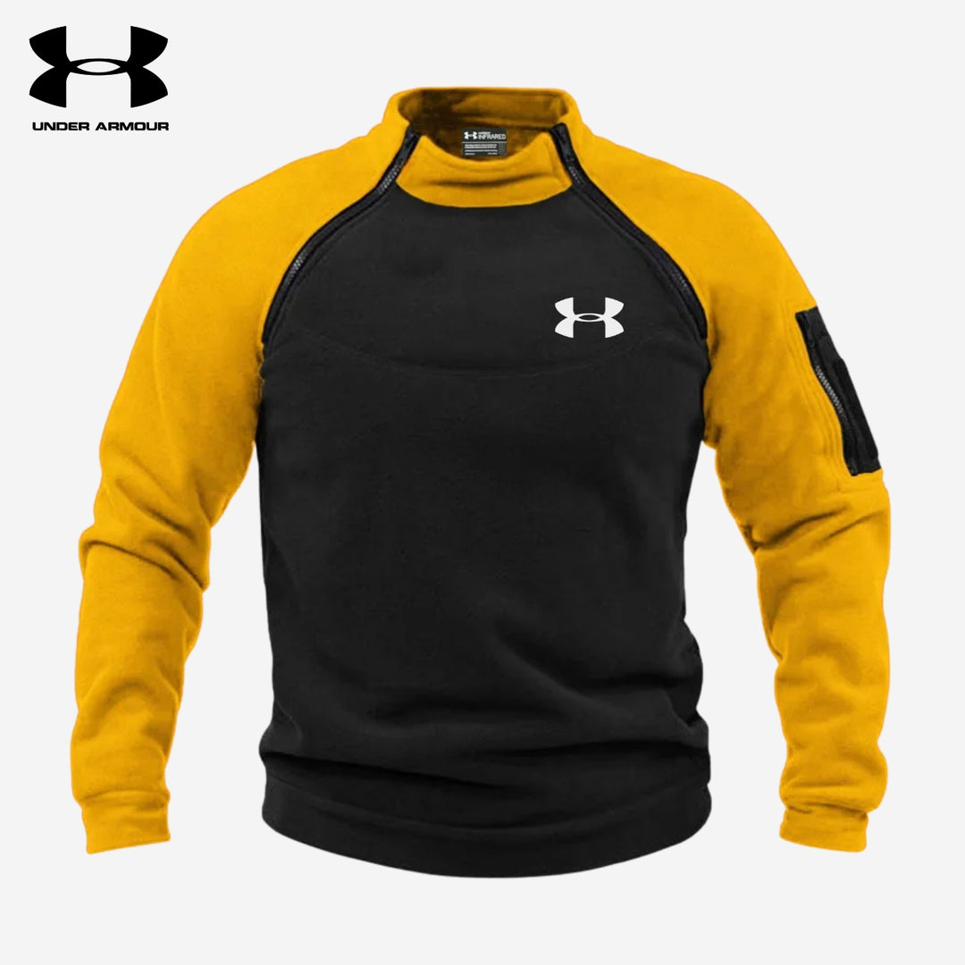 Colorblock Fleece Trui || UITVERKOOP