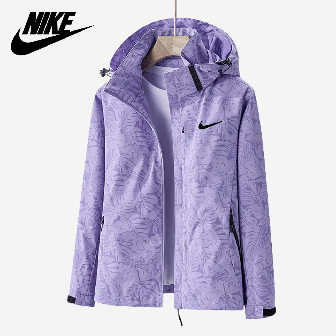 Dames Bedrukt Hoodiejack || OPRUIMINGSPRIJS