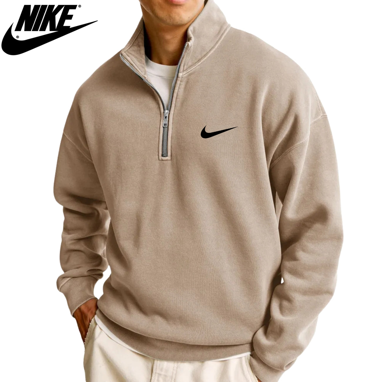 Casual Kwart-Rits Trui || UITVERKOOPPRIJS