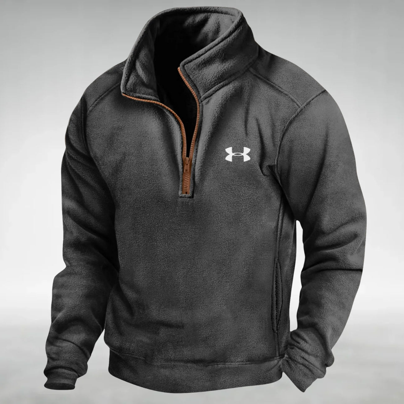 Fleece Halve Rits Trui - UITVERKOOP