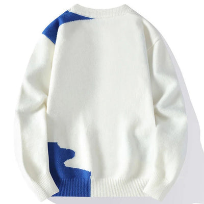 Gebreide Patchwork Trui - NIEUWE COLLECTIE