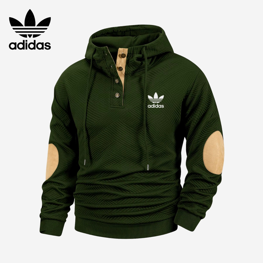 Hoodie met Knopen || UITVERKOOP